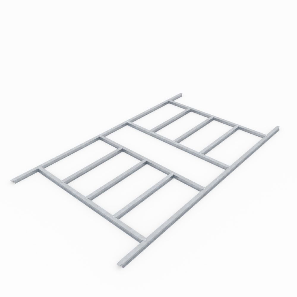 Pergart Bodenfundament Lübeck 86 für Gerätehaus Produktbild Pergart Bodenfundament Lübeck 86 für Gerätehaus