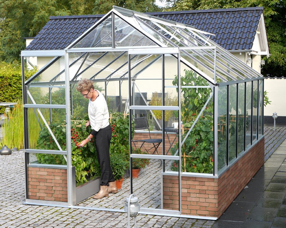 Vitavia Gewächshaus Cassandra 9900 ESG 3 mm alu Produktbild Vitavia Gewächshaus Cassandra 9900 ESG 3 mm alu