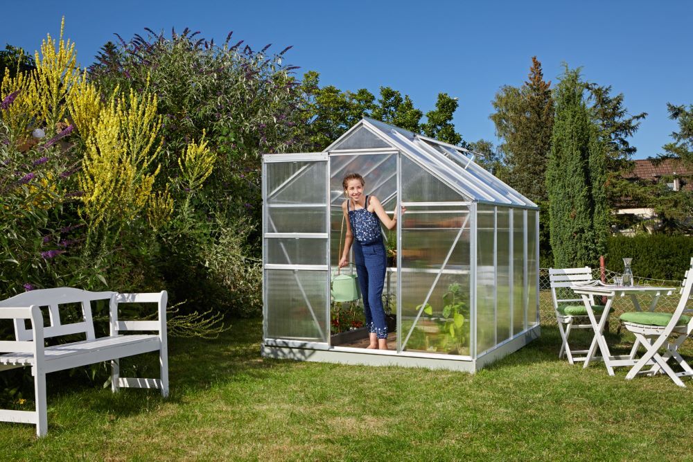 Vitavia Gewächshausbausatz Comet 5000 HKP 4mm Aluminium Produktbild Vitavia Gewächshausbausatz Comet 5000 HKP 4mm Aluminium bild 3