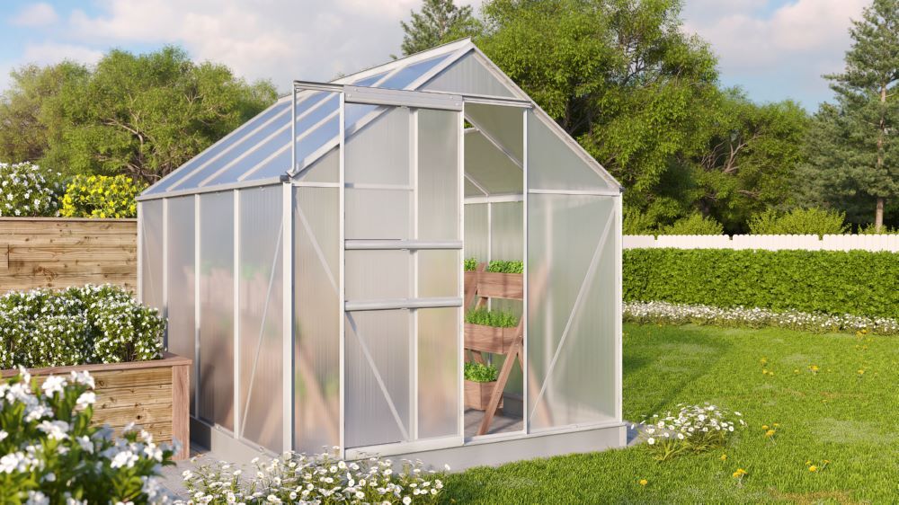 Vitavia Gewächshausbausatz Comet 5000 HKP 4mm Aluminium Produktbild Vitavia Gewächshausbausatz Comet 5000 HKP 4mm Aluminium