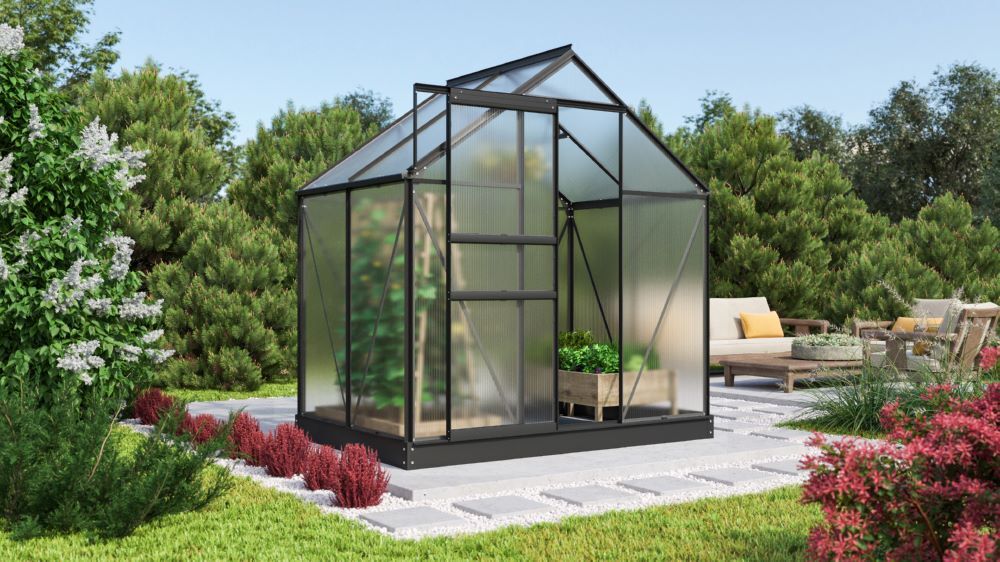 Vitavia Gewächshausbausatz Comet 2500 mit 1310 x 1950 mm Produktbild Vitavia Gewächshausbausatz Comet 2500 mit 1310 x 1950 mm