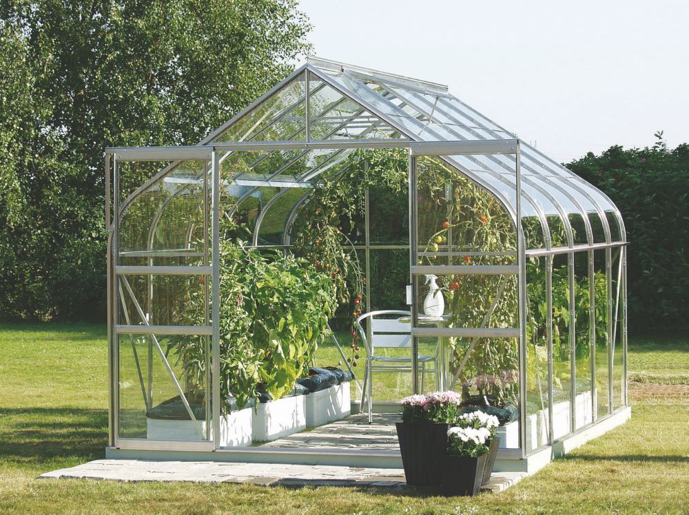 Vitavia Gewächshausbausatz Diana 8300 ESG 3210 x 2635 mm Produktbild Vitavia Gewächshausbausatz Diana 8300 ESG 3210 x 2635 mm