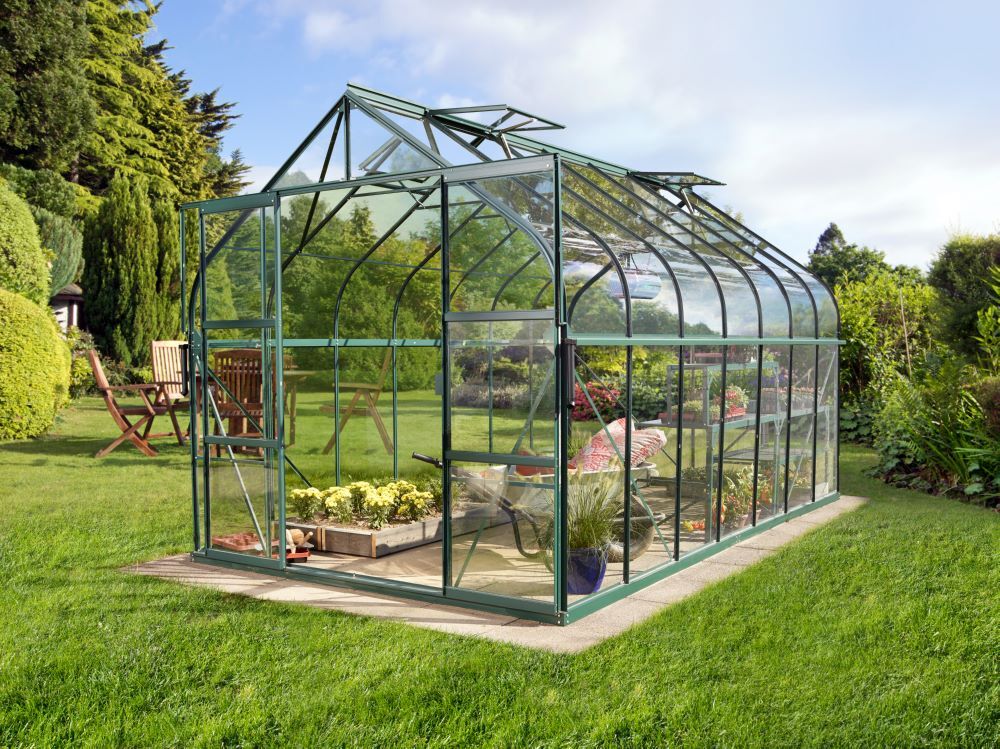 Vitavia Gewächshausbausatz Diana 11500 ESG 3 mm smaragd Produktbild Vitavia Gewächshausbausatz Diana 11500 ESG 3 mm smaragd