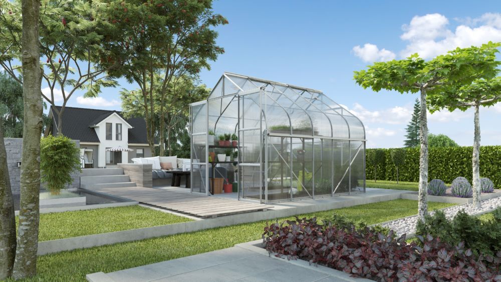 Vitavia Gewächshausbausatz Diana 8300 3210 x 2635 mm Produktbild Vitavia Gewächshausbausatz Diana 8300 3210 x 2635 mm