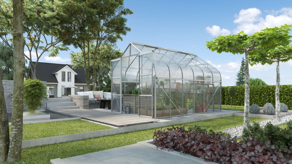 Vitavia Gewächshausbausatz Diana 9900 3830 x 2635 mm Produktbild Vitavia Gewächshausbausatz Diana 9900 3830 x 2635 mm