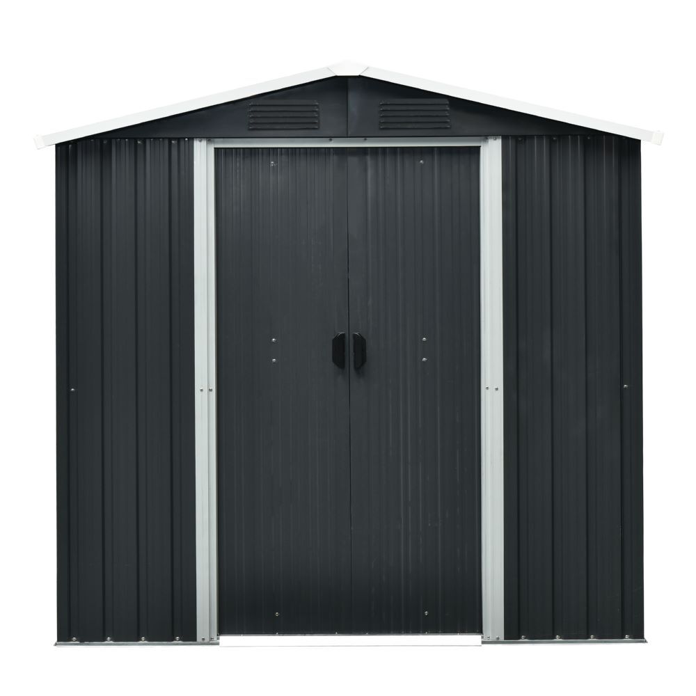 Pergart Gerätehaus Düsseldorf II 64 schiefer creme 1100 x 820 mm Produktbild Pergart Gerätehaus Düsseldorf II 64 schiefer creme 1100 x 820 mm