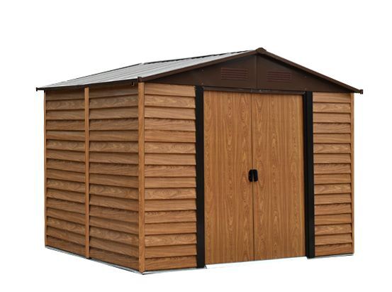 Pergart Gerätehaus Frankfurt II 1112 Holzoptik 3660 x 3210 mm Produktbild Pergart Gerätehaus Frankfurt II 1112 Holzoptik 3660 x 3210 mm