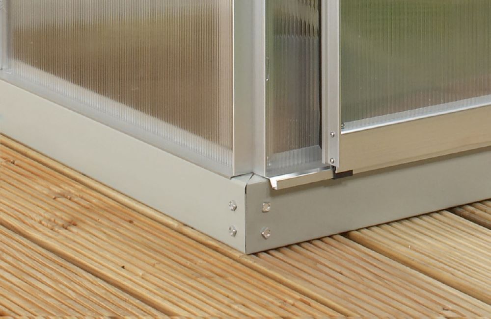 Vitavia Fundament 3800 für Gewächshaus 6 cm Aluminiumgrau Produktbild Vitavia Fundament 3800 für Gewächshaus 6 cm Aluminiumgrau bild 3