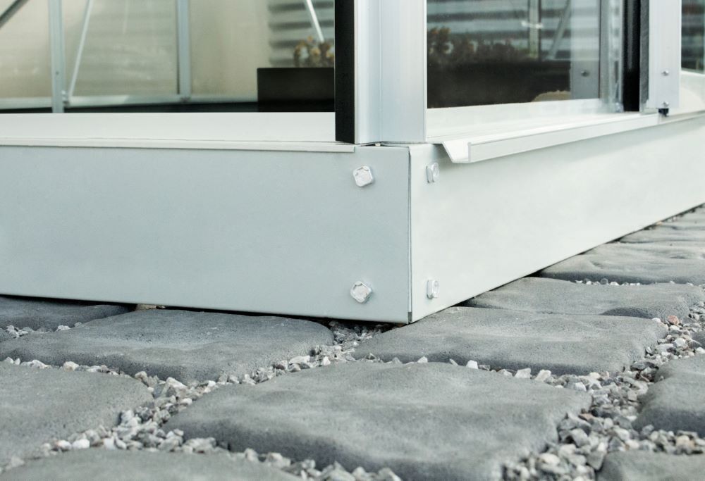 Vitavia Fundament 2500 für Gewächshaus 12,5 cm alu Produktbild Vitavia Fundament 2500 für Gewächshaus 12,5 cm alu bild 1