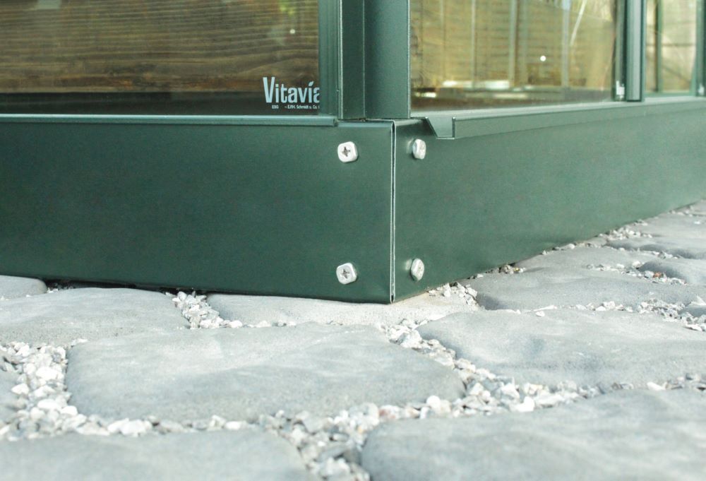 Vitavia Fundament 6200 für Gewächshaus 12,5 cm smaragd Produktbild Vitavia Fundament 6200 für Gewächshaus 12,5 cm smaragd