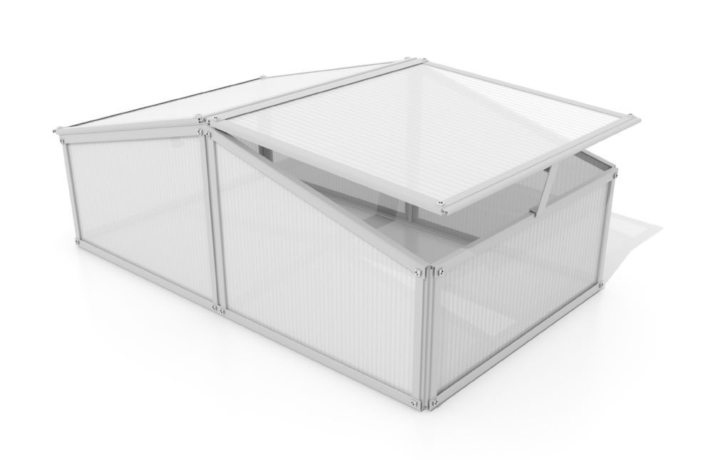 Vitavia Frühbeetbausatz Gaia XS 1023 x 603 mm Produktbild Vitavia Frühbeetbausatz Gaia XS 1023 x 603 mm