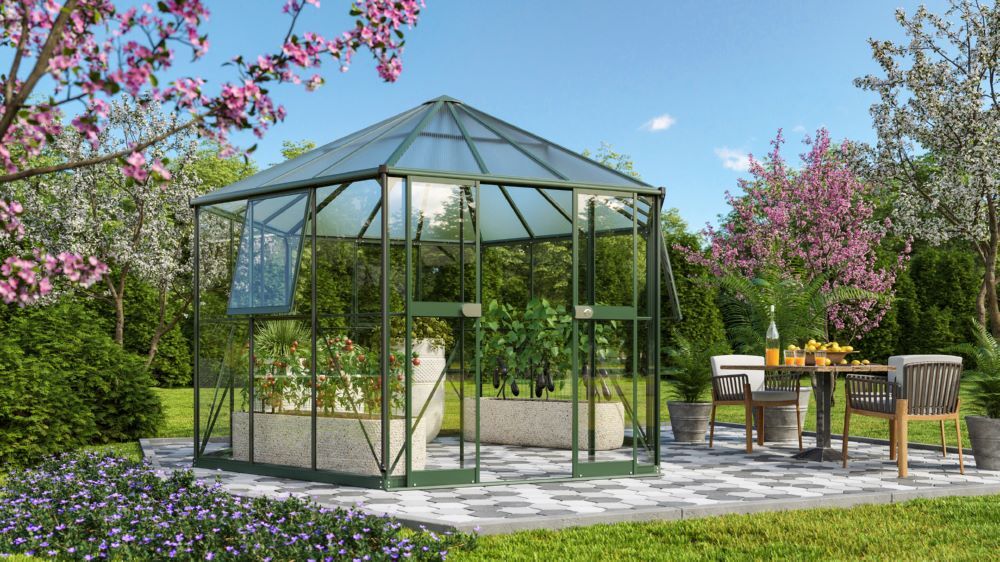 Vitavia Galaxis 9000 ESG / HKP smaragd Breite 3360 x Länge 3833 mm Produktbild Vitavia Galaxis 9000 ESG / HKP smaragd Breite 3360 x Länge 3833 mm bild 2