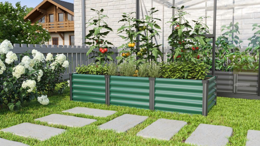 Vitavia Hochbeet Linus In Out 401 Größe S seegras Produktbild Vitavia Hochbeet Linus In Out 401 Größe S seegras