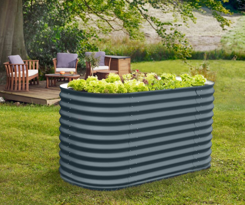 Vitavia Hochbeetbausatz Vita 858 granit 1621 x 821 x 858 mm Produktbild Vitavia Hochbeetbausatz Vita 858 granit 1621 x 821 x 858 mm