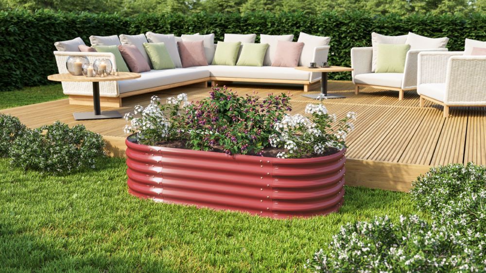 Vitavia Hochbeet Vita 401 rubin mit 1.33 qm Nutzfläche Produktbild Vitavia Hochbeet Vita 401 rubin mit 1.33 qm Nutzfläche bild 2