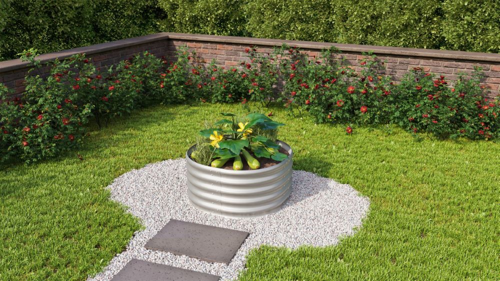 Vitavia Hochbeetanbausatz Vita Rund 401 Nutzfläche 0.67 qm Produktbild Vitavia Hochbeetanbausatz Vita Rund 401 Nutzfläche 0.67 qm