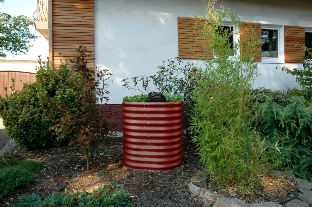 Vitavia Hochbeetanbau Vita Rund 858 rubin Nutzfläche 0.67 qm Produktbild Vitavia Hochbeetanbau Vita Rund 858 rubin Nutzfläche 0.67 qm bild 2