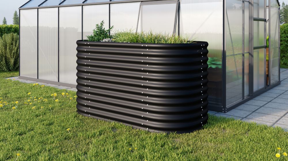 Vitavia Hochbeet Vita 858 schwarz Fläche 1.33 qm Produktbild Vitavia Hochbeet Vita 858 schwarz Fläche 1.33 qm bild 2