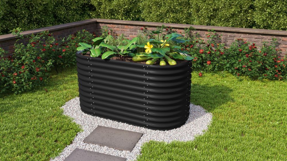 Vitavia Hochbeet Vita 858 schwarz Fläche 1.33 qm Produktbild Vitavia Hochbeet Vita 858 schwarz Fläche 1.33 qm bild 4