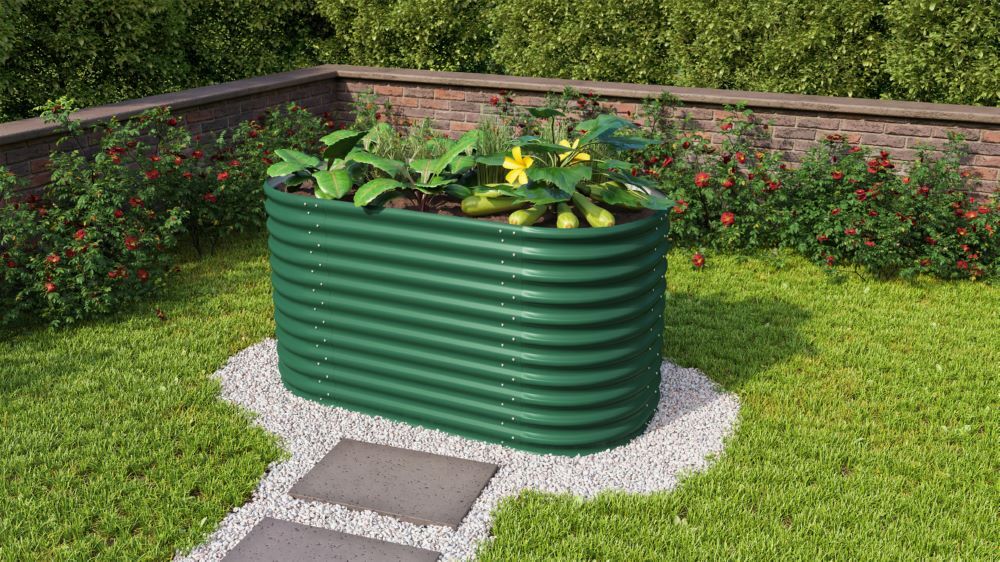 Vitavia Hochbeet Vita 858 mit 1621 x 821 mm seegras Produktbild Vitavia Hochbeet Vita 858 mit 1621 x 821 mm seegras bild 2