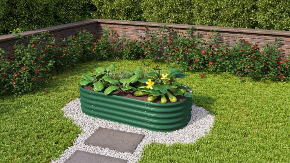 Vitavia Hochbeet Vita 401 mit 821 x 1621 mm seegras Produktbild Vitavia Hochbeet Vita 401 mit 821 x 1621 mm seegras bild 2