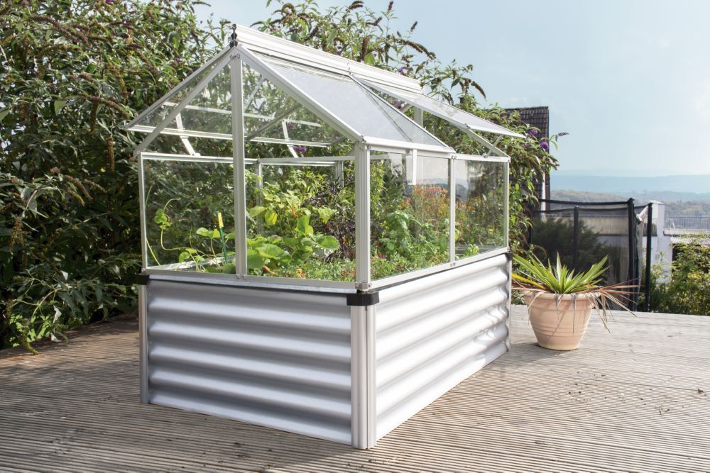 Vitavia Hochfrühbeet Gaia Jumbo ESG 831 x 1217 mm Produktbild Vitavia Hochfrühbeet Gaia Jumbo ESG 831 x 1217 mm