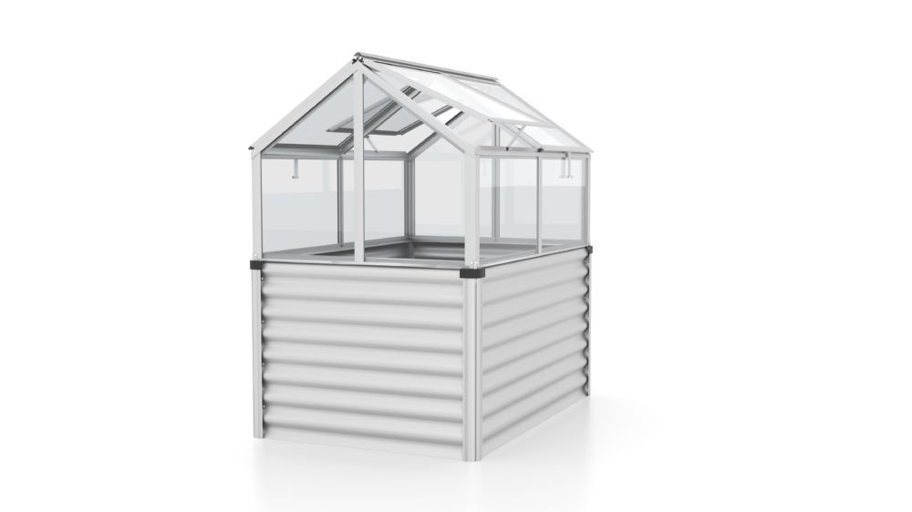 Vitavia Hochfrühbeet Gamma ESG Maße 1267 x 890 mm Produktbild Vitavia Hochfrühbeet Gamma ESG Maße 1267 x 890 mm