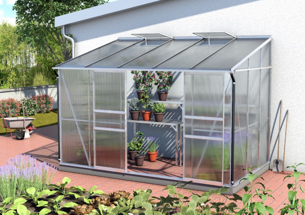 Vitavia Ida Anlehngewächshaus 6500 HKP 2014 x 3243 mm Alu Produktbild Vitavia Ida Anlehngewächshaus 6500 HKP 2014 x 3243 mm Alu