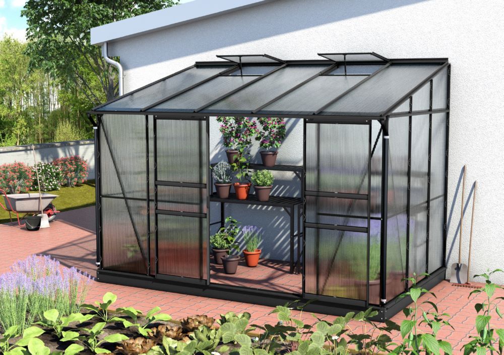 Vitavia Anlehngewächshaus Ida 6500 HKP 3243 x 2014 mm Produktbild Vitavia Anlehngewächshaus Ida 6500 HKP 3243 x 2014 mm
