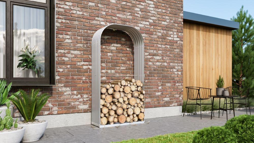 Vitavia Kaminholzregal Ardor 401 mit 2000 mm Höhe Produktbild Vitavia Kaminholzregal Ardor 401 mit 2000 mm Höhe