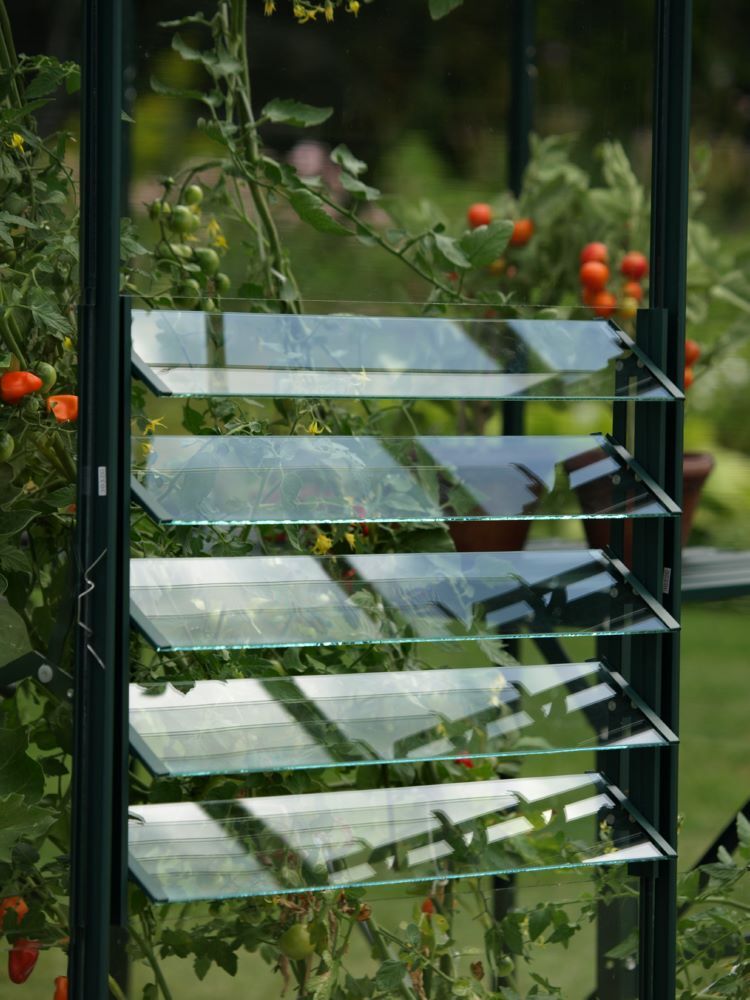 Vitavia Lamellen Wandfenster smaragd mit ESG 3 mm Produktbild Vitavia Lamellen Wandfenster smaragd mit ESG 3 mm