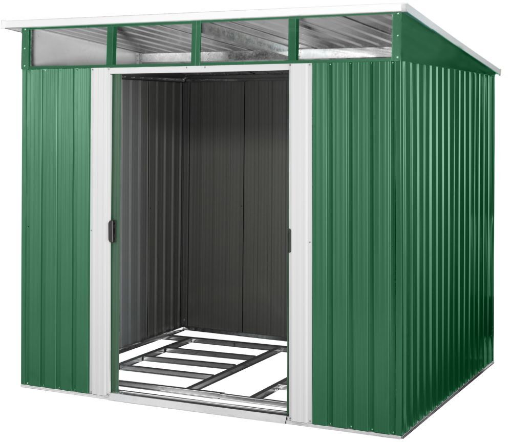 Pergart Gerätehaus Lübeck 89 tanne weiß 2780 x 2380 mm Pergart Gerätehaus Lübeck 89 tanne weiß 2780 x 2380 mm