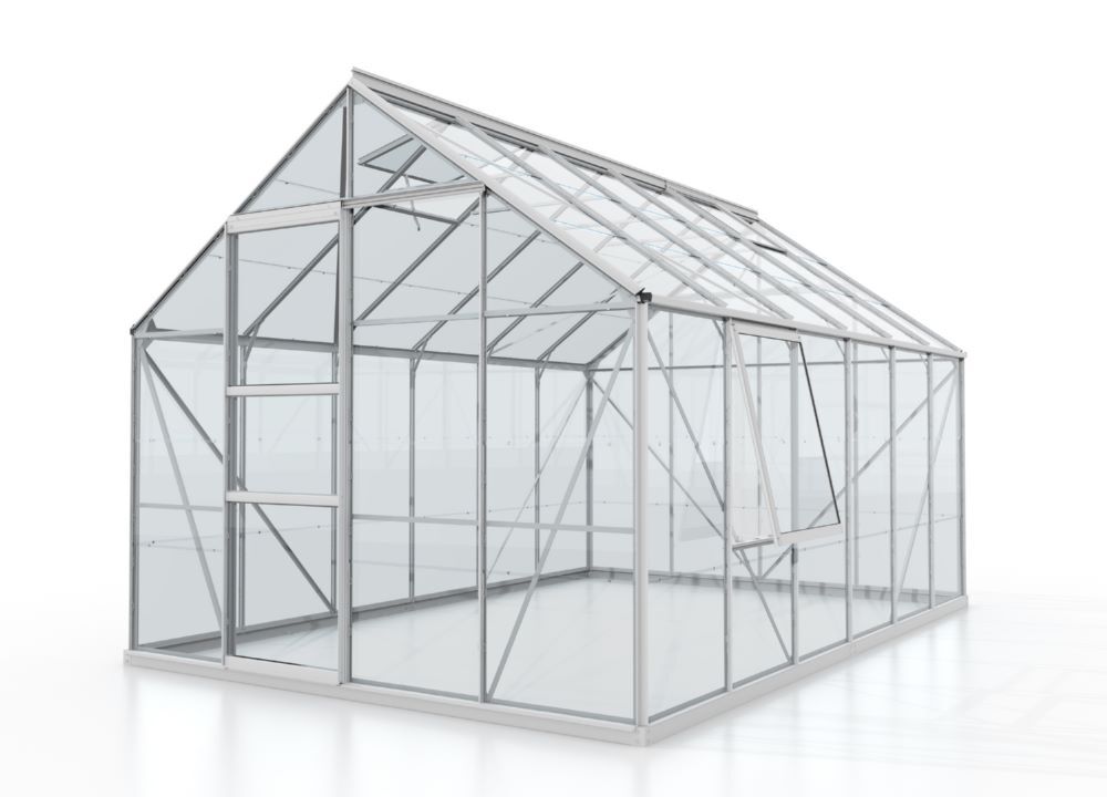 Vitavia Gewächshaus Meridian 1 9900 ESG 3 mm 2570 x 3830 mm Produktbild Vitavia Gewächshaus Meridian 1 9900 ESG 3 mm 2570 x 3830 mm