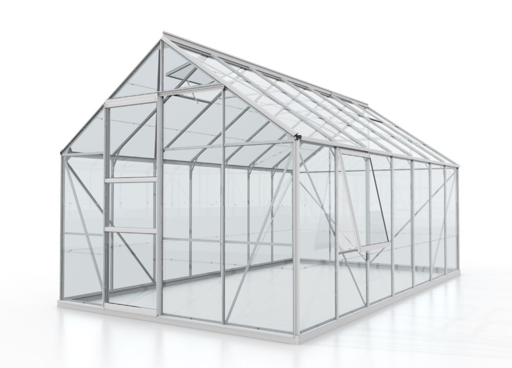 Vitavia Gewächshaus Meridian 1 11500 ESG 3 mm 4450 x 2570 mm Produktbild Vitavia Gewächshaus Meridian 1 11500 ESG 3 mm 4450 x 2570 mm