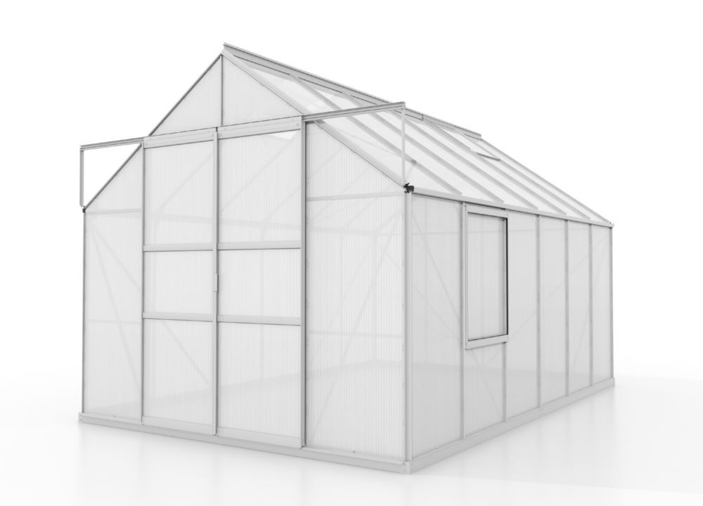 Vitavia Gewächshaus Meridian 2 9900 Maße 3830 x 2570 mm Produktbild Vitavia Gewächshaus Meridian 2 9900 Maße 3830 x 2570 mm bild 1