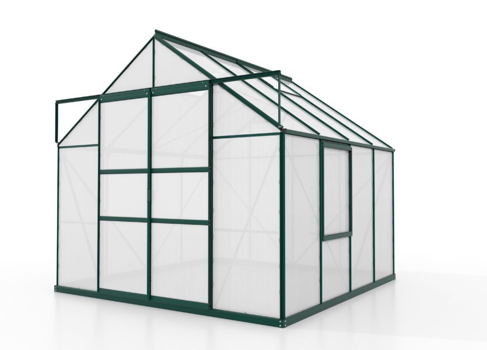 Vitavia Gewächshaus Meridian 2 6700 HKP 6 mm Farbe smaragd Produktbild Vitavia Gewächshaus Meridian 2 6700 HKP 6 mm Farbe smaragd