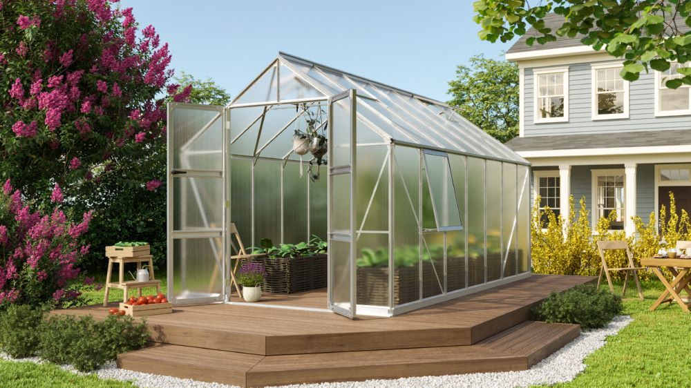 Vitavia Gewächshaus Olymp 11500 HKP 6 mm Produktbild Vitavia Gewächshaus Olymp 11500 HKP 6 mm bild 2