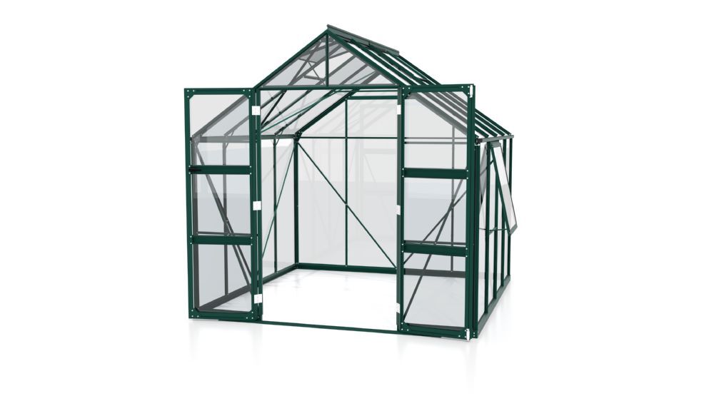 Vitavia Gewächshaus Olymp 6700 ESG 3 mm smaragd Produktbild Vitavia Gewächshaus Olymp 6700 ESG 3 mm smaragd