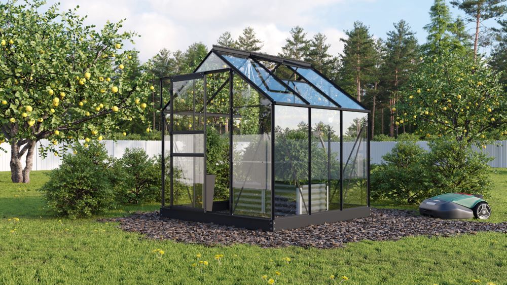 Vitavia Planet 3800 ESG 3 mm schwarz - Set Breite 1950 x Länge 1950 mm Produktbild Vitavia Planet 3800 ESG 3 mm schwarz - Set Breite 1950 x Länge 1950 mm bild 1