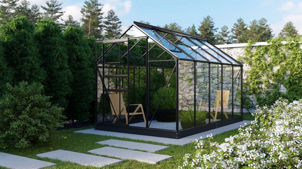 Vitavia Planet 6200 ESG 3mm schwarz Set Produktbild Vitavia Planet 6200 ESG 3mm schwarz Set bild 2