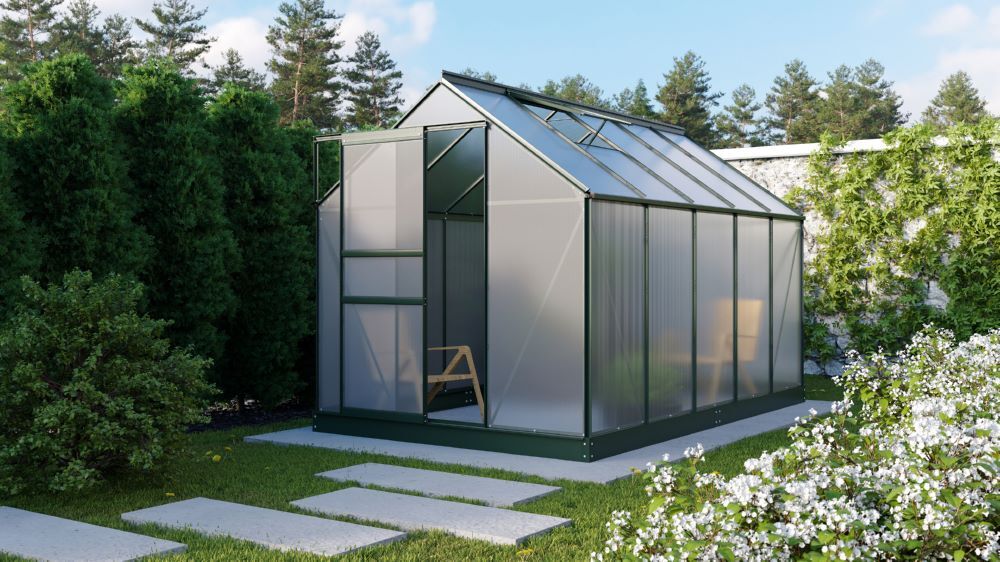 Vitavia Gewächshaus Planet 6200 HKP 6 mm smaragd Produktbild Vitavia Gewächshaus Planet 6200 HKP 6 mm smaragd bild 2