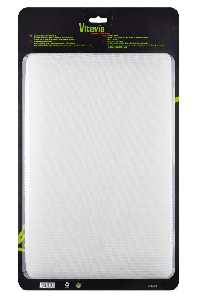 Vitavia Schattiergewebe aus PE 2590 x 1830 mm weiss Produktbild Vitavia Schattiergewebe aus PE 2590 x 1830 mm weiss