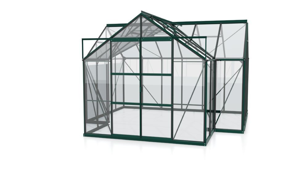 Vitavia Gewächshausbausatz Sirius ESG 3 mm 3834 x 3833 mm smaragd Produktbild Vitavia Gewächshausbausatz Sirius ESG 3 mm 3834 x 3833 mm smaragd