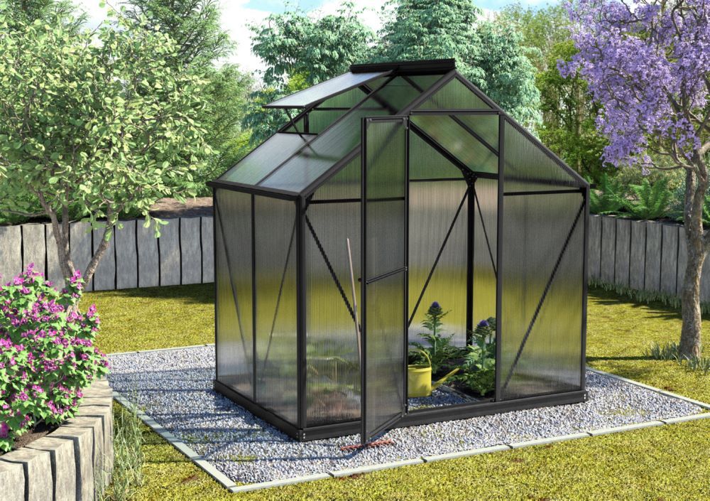 Vitavia Gewächshausbausatz Triton Aluminiumprofil 1310 x 1977 mm Produktbild Vitavia Gewächshausbausatz Triton Aluminiumprofil 1310 x 1977 mm