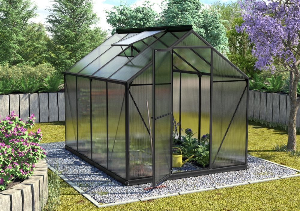 Vitavia Gewächshausbausatz Triton 5000 Maße 1977 x 2556 mm Produktbild Vitavia Gewächshausbausatz Triton 5000 Maße 1977 x 2556 mm
