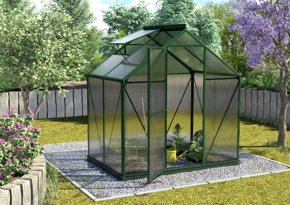 Vitavia Gewächshausbausatz Triton 2500 HKP 6 mm smaragd Produktbild Vitavia Gewächshausbausatz Triton 2500 HKP 6 mm smaragd bild 2