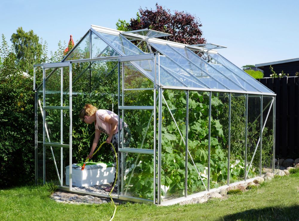 Vitavia Gewächshaus Uranus 9900 ESG 3 mm alu Produktbild Vitavia Gewächshaus Uranus 9900 ESG 3 mm alu bild 2