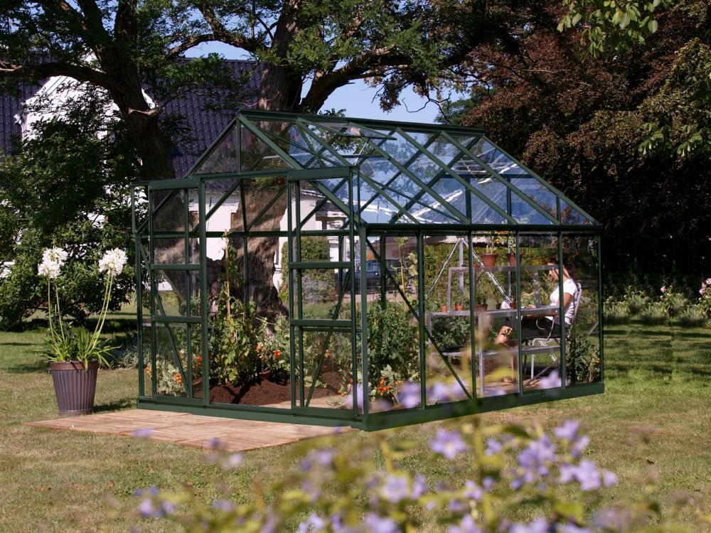 Vitavia Gewächshausbausatz Uranus 8300 ESG 3 mm smaragd Produktbild Vitavia Gewächshausbausatz Uranus 8300 ESG 3 mm smaragd bild 2