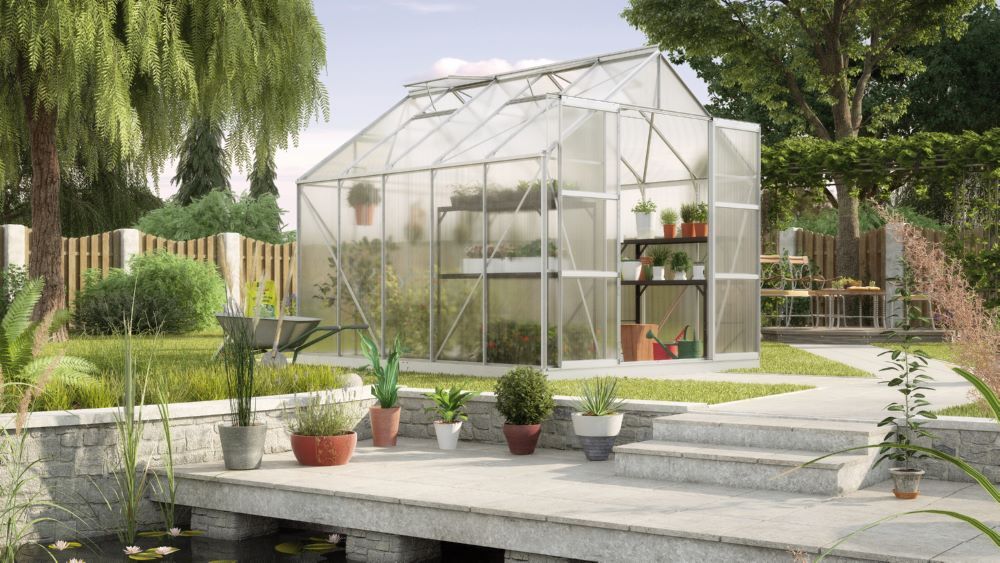 Vitavia Gewächshaus Uranus 8300 HKP 4 mm alu Produktbild Vitavia Gewächshaus Uranus 8300 HKP 4 mm alu