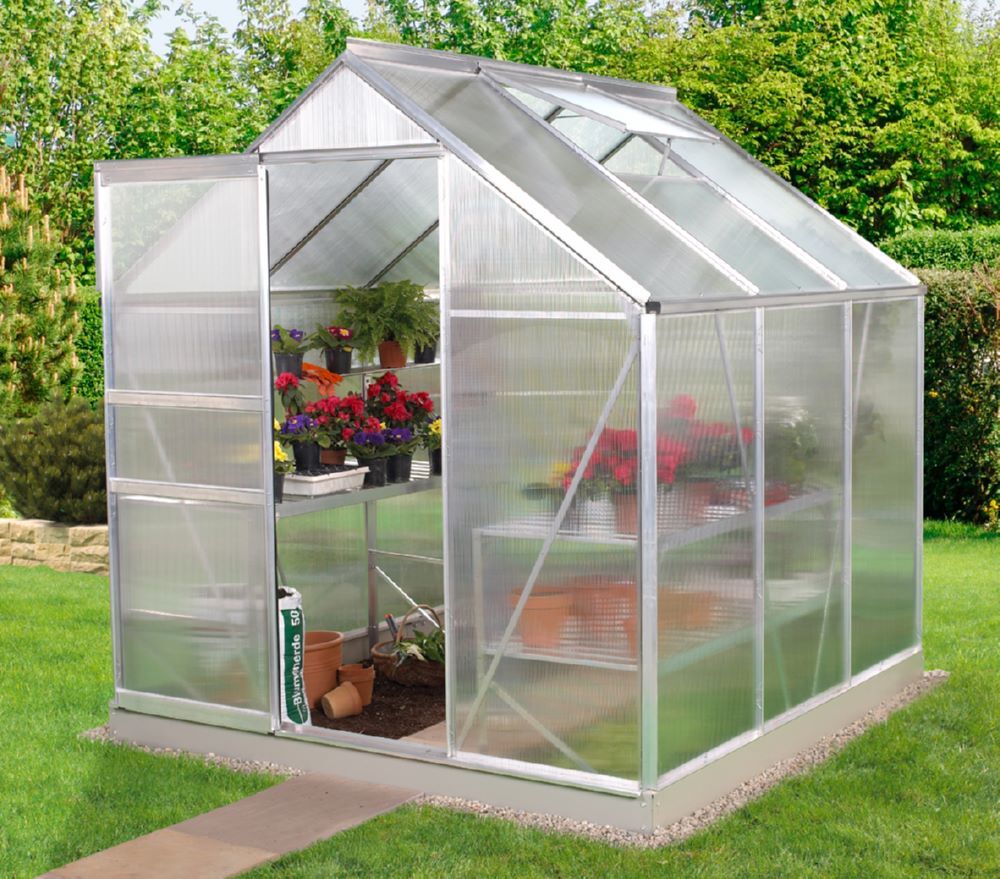 Vitavia Gewächshaus Venus 3800 HKP 6 mm alu Produktbild Vitavia Gewächshaus Venus 3800 HKP 6 mm alu